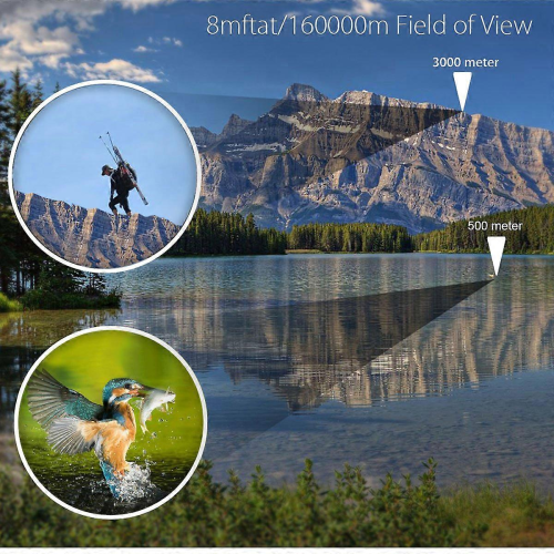 Τηλεσκόπιο νυχτερινής όρασης 60x60 3000M HD με συντεταγμένες 1