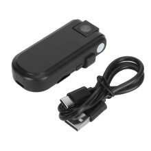 Ultrakompakt kroppskamera med bakklipsdesign, bærbar og bærbar videoopptaker, 1080P HD infrarødt nattsyn, appaktivert, fjerntilgangsløkkeopptak