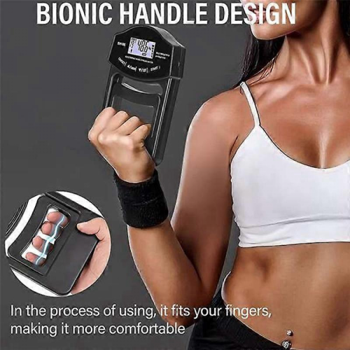 New Grip Strength Tester,396Lbs/180Kg Digital Hand Dynamometer Grip Strength Meter USB LCD Screen Hand Grip Dynamometer 2