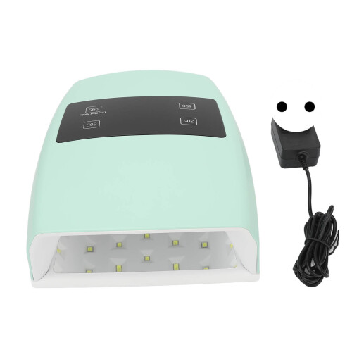 Ασύρματη επαναφορτιζόμενη λάμπα νυχιών UV LED ταχείας σκλήρυνσης, έξυπνος