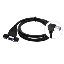 Câble d'extension USB 3.0 coudé à 90 degrés USB 3.0 Type-gauche