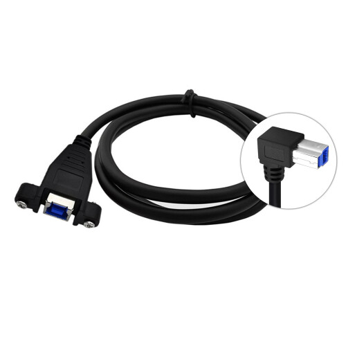 Câble d'extension USB 3.0 coudé à 90 degrés USB 3.0 Type-gauche
