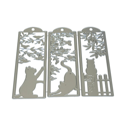 Venster Kitten koolstofstaal gestanst scrapbooking embossing