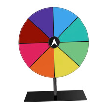 Accessoire pratique de roue de fortune de bureau pour les