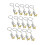 Durability Alloy Keychains Praying Hand Pendant for-Style 4 1