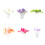 30 Pcs Fishtanks Landscape Artificial Plant-Milky white 2
