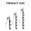 No Hole Needed Stylish Styles Hook for Renters Office-7 Black 4
