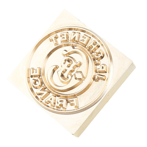 Seal Stamp Head with Engraved Pattern for Seal Letter-Style 2
