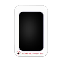 Black Pet Footprint Ink Pad Newborns Baby Footprint Hand-Black