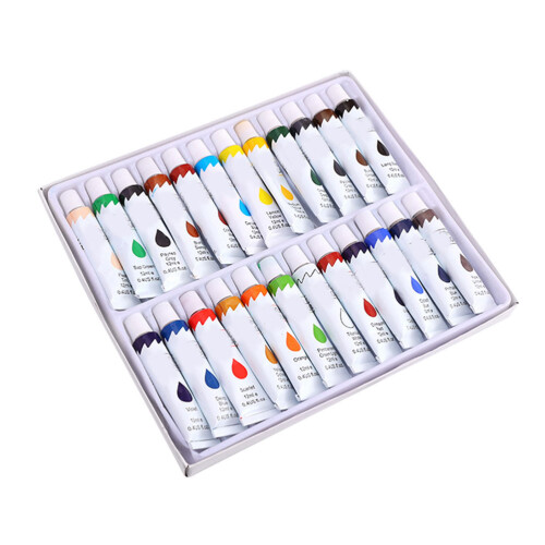 3Sets Acrylfarbe Künstler Set Für Stoff Und Papier