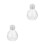 2Stk Aroma Diffuser Flaschen Aus , Transparent, Bunt 5