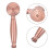 Messing Duschkopf Retro Vintage Badaccessoires 11