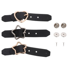 6Stk Schnallen Leder Buckle Für Rock Hüfte