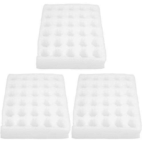 3Stk Weißer Epe Eierhalter Für Versand Platzsparende Lagerung 2