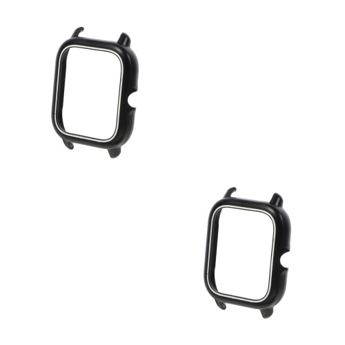 2 Weiß Watch Anti-Scratch Case Edge Bumper Schutz 2