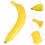 Künstliche Banane Deko Lebensechte Obstattrappe 3