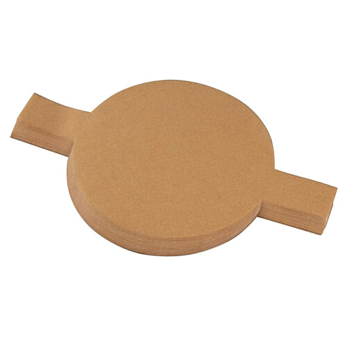 100Pcs Round Cake Pan Liner Non-Stick Silicone Baking Sheet 6Inch 2