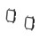 2 Weiß Watch Anti-Scratch Case Edge Bumper Schutz 8