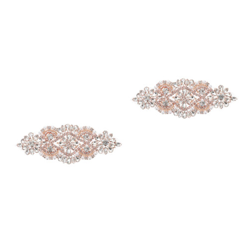 2Stk Strass Perlen Applikation Für Hochzeitskleider 2