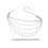 Witte Multilayer Rhinestone Body Chain Waist Belt Dames 2
