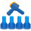 5Sets Flexibele Silicium Connector Kit Voor Waterfles Hydratatie 3