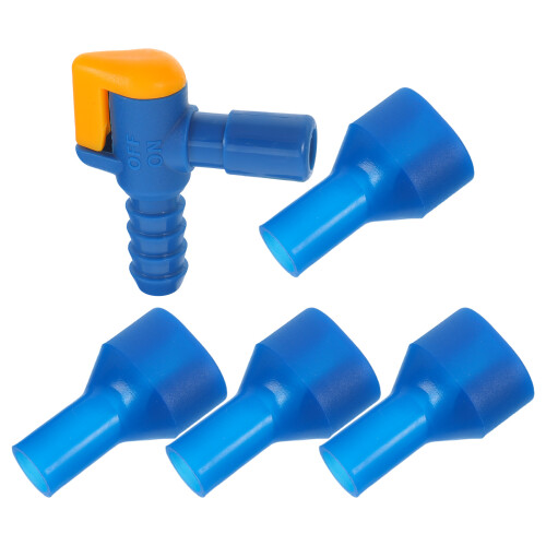 5Sets Flexibele Silicium Connector Kit Voor Waterfles Hydratatie
