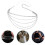 Witte Multilayer Rhinestone Body Chain Waist Belt Dames 11