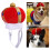1St Rood Pet Kroonhoedje Elastisch Materiaal Cosplay 9