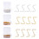 Bracelet Extenders IJzer Wit K 3 Dozen 1