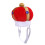 1St Rood Pet Kroonhoedje Elastisch Materiaal Cosplay 4