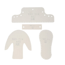Acryl Laarzen Hangersjabloon Kit Voor Doe-Het- Kleur 1 Set
