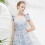 Witte Multilayer Rhinestone Body Chain Waist Belt Dames 6