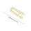 Bracelet Extenders IJzer Wit K 3 Dozen 2