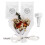 4St Gedroogde Bloem Auto Luchtrooster Clip Wit Elegante Diffuser 8
