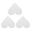 9 Stuks Hartvormige Schuim Cakevorm Polystyreen Feestdecoratie 1