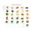 2 Sets Fruit Letter Speelgoed Kinderen Vroege Educatie 8