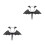 2 Sets Halloween Bat Vleermuisvleugels En Haarband 8