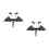 2 Sets Halloween Bat Vleermuisvleugels En Haarband 6