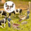4 Sets Miniature Speelgoed Accessoires En 10