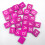 100 Stuks Rosé Chips 26 Engelse Doos 8
