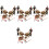 4 Sets Miniature Speelgoed Accessoires En 3