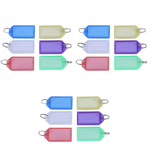 3 Labels Marker Lanyards Voor Id Badges Koffer Tags 2