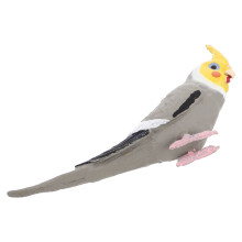 3Stk Realistische Cockatiel Papagei Modell Für Wohnaccessoires Außenbereich