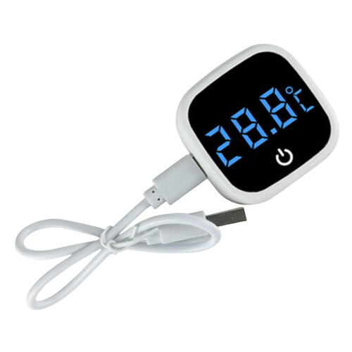Thermomètres numériques pour aquariums assurant une-Blanc