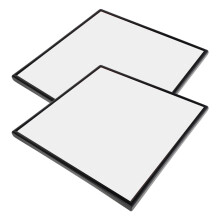 2Stk Vinyl Plattenhalter Aus Holz & , Schwarzer Wand- -