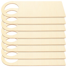 24Stk Holztürhänger DIY Türschild Khaki Für Kinder Und Zuhause