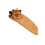 Oreiller Capybara long et polyvalent apportant chaleur-marron L 1