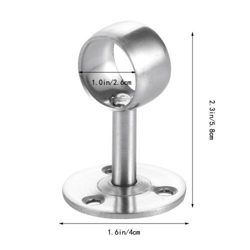 redondo acero inoxidable 22 mm para 5 uds 1