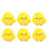 6Ud Pequeno De Amarillo Con Diseno De 4