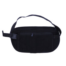 Bolso De Cintura Deportivo Negro Impermeable Para Exterior